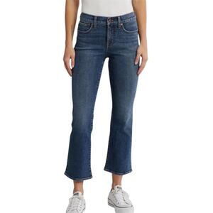 Madewell Mid-Rise Kick Out Jeans Ankle Length Women’s Size 26 Stretch Denim NWT
